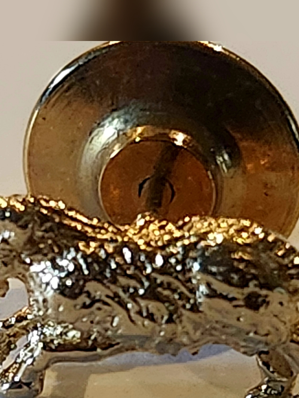 14 Karat Gold 1.2 grams- Animal Ram Tie Pin/Tack